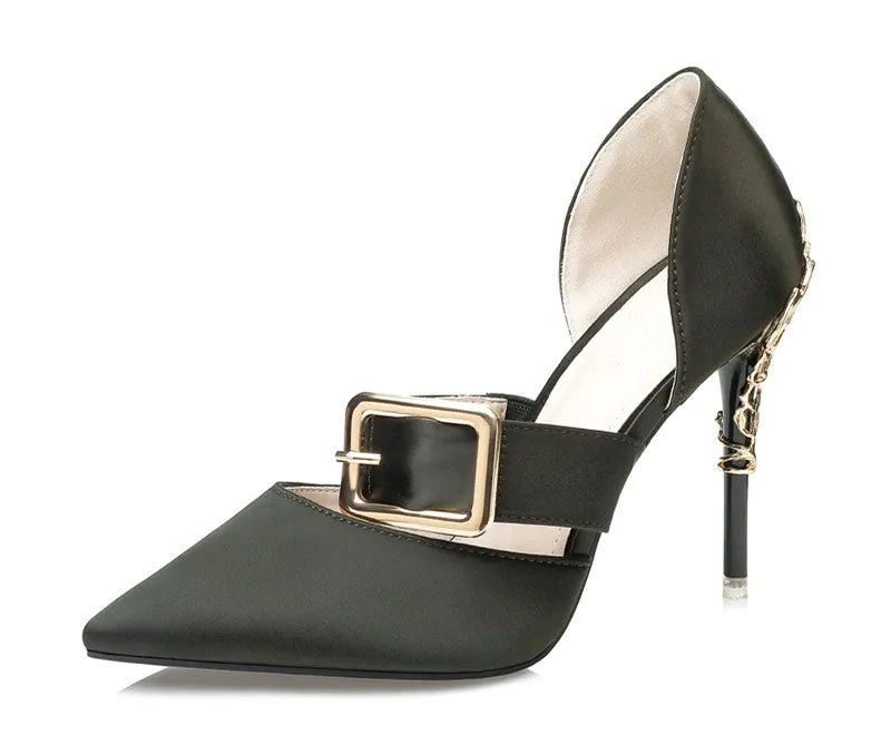 2018 Brand high heels Mary Janes women
