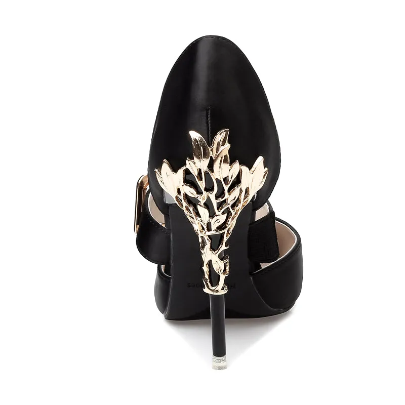 2018 Brand high heels Mary Janes women