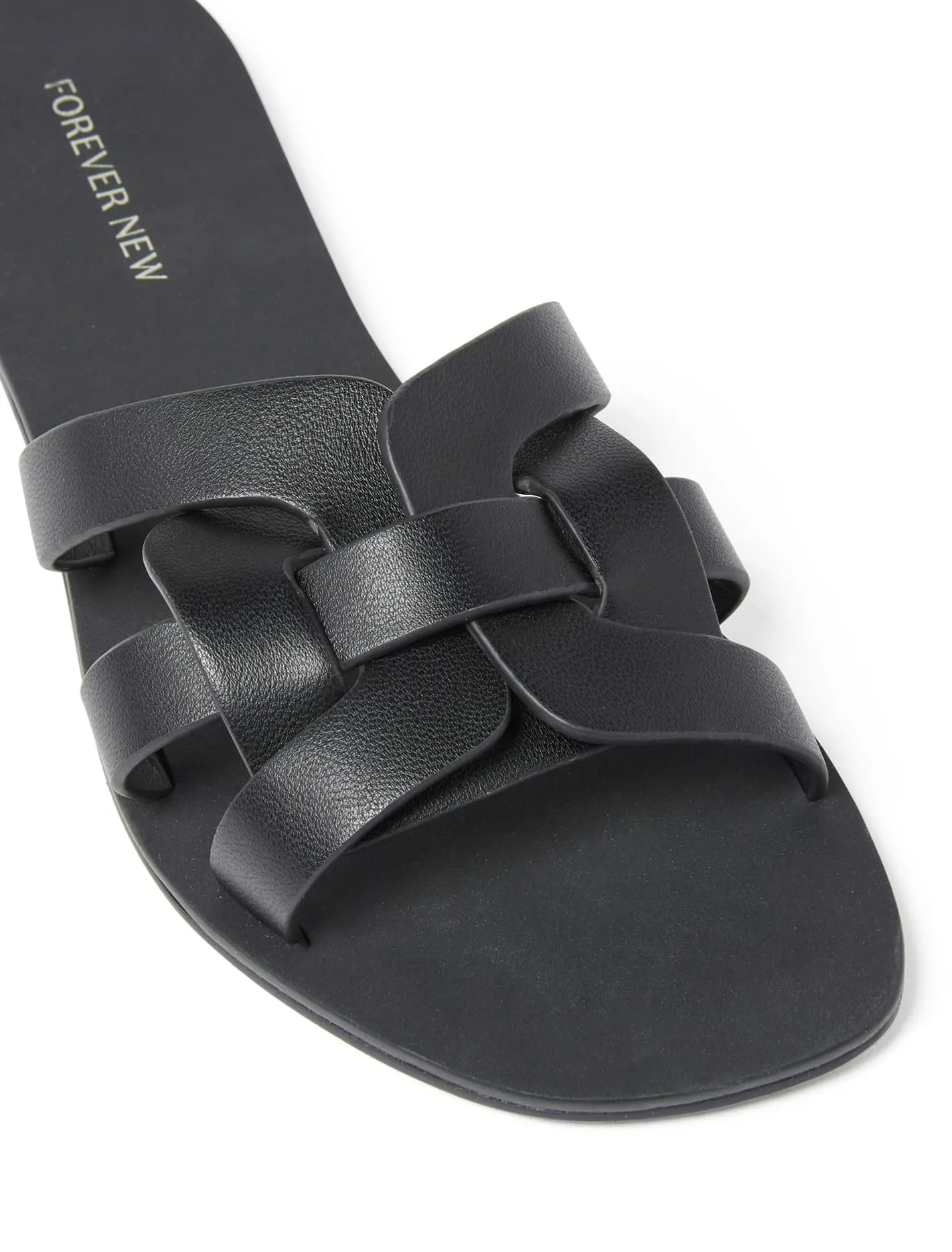 Ashley Woven Slide Sandal
