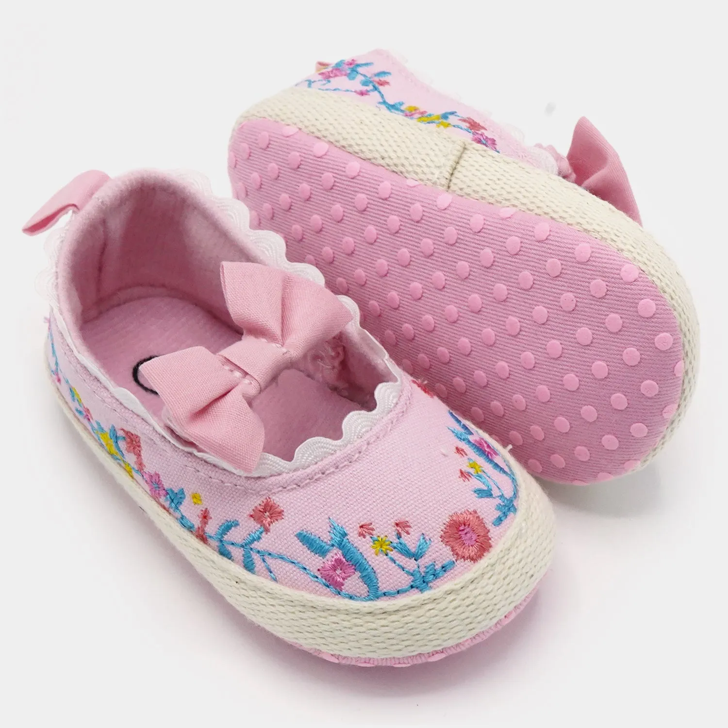 Baby Girl Shoes C-254-Pink
