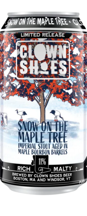 Beer Clown Shoes 4pk 12oz Snow on the Maple Tree Stout