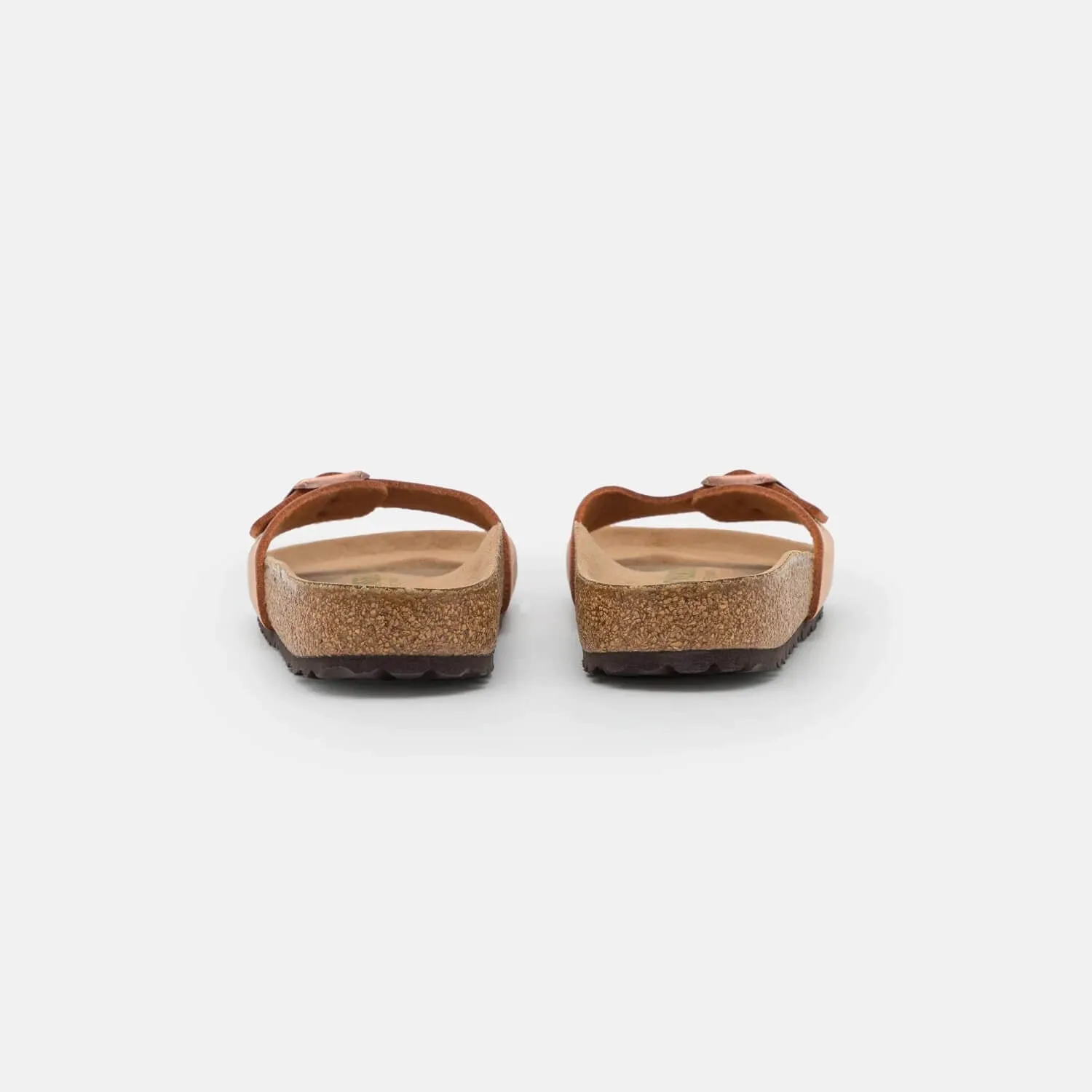 Birkenstock Madrid BFBC Earthy Vegan Narrow Sandals, Peach
