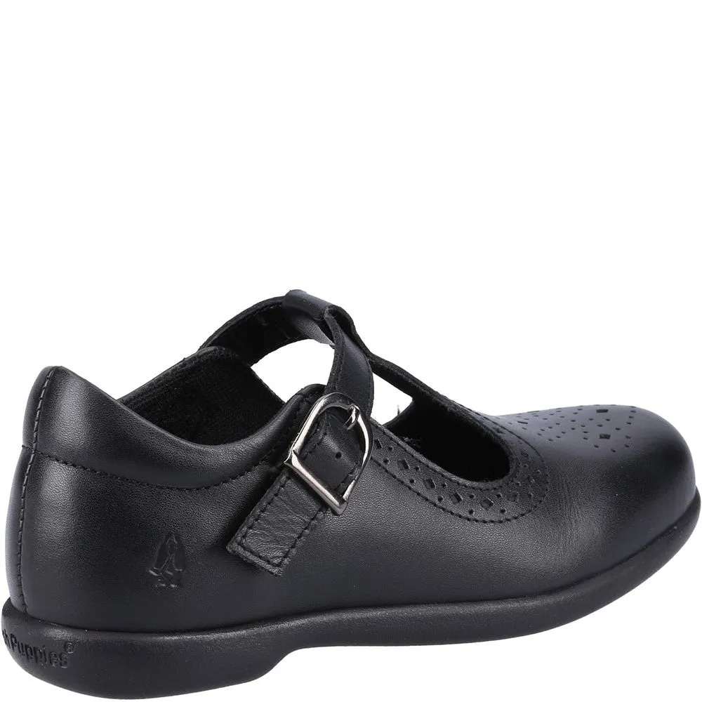 Black Britney Senior School Shoes ( Size 6 )