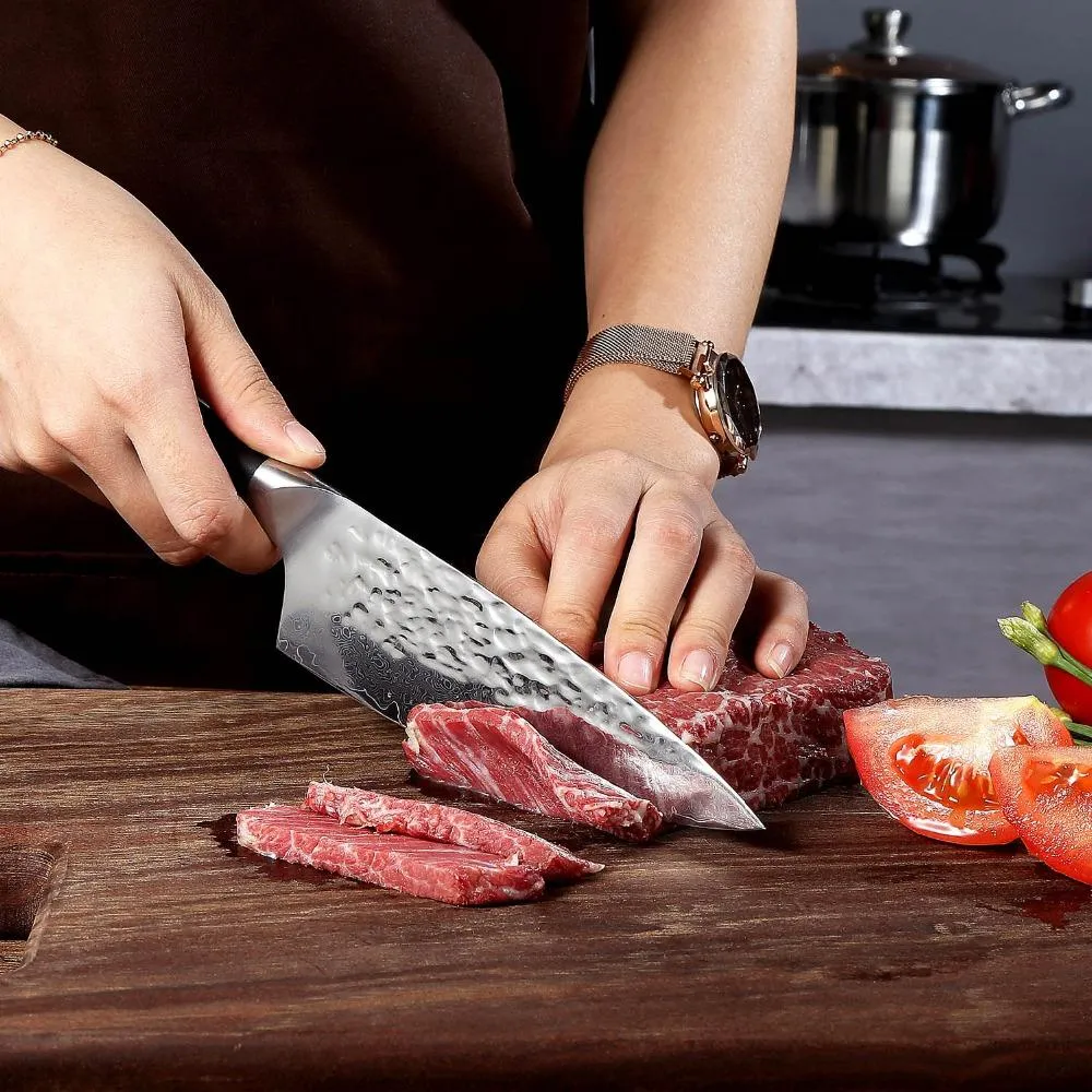 Couteau Damas du Chef