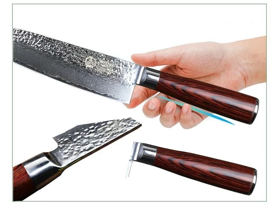 Couteau Damas Ergonomique