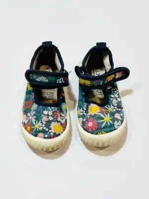 Floral canvas Mary-Janes - Size EU26