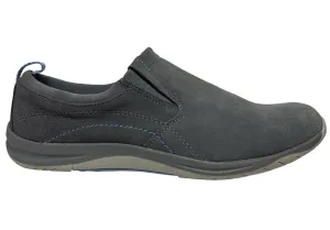 Lands' End Women Comfort Slip On Shoes Iron Gray