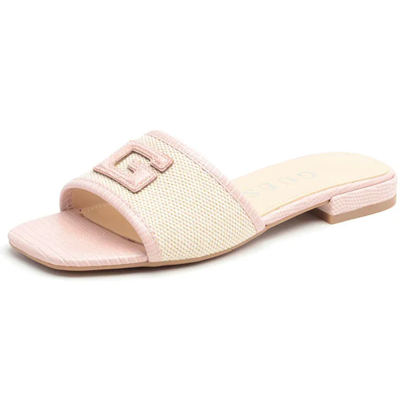 Pink Slide Sandals