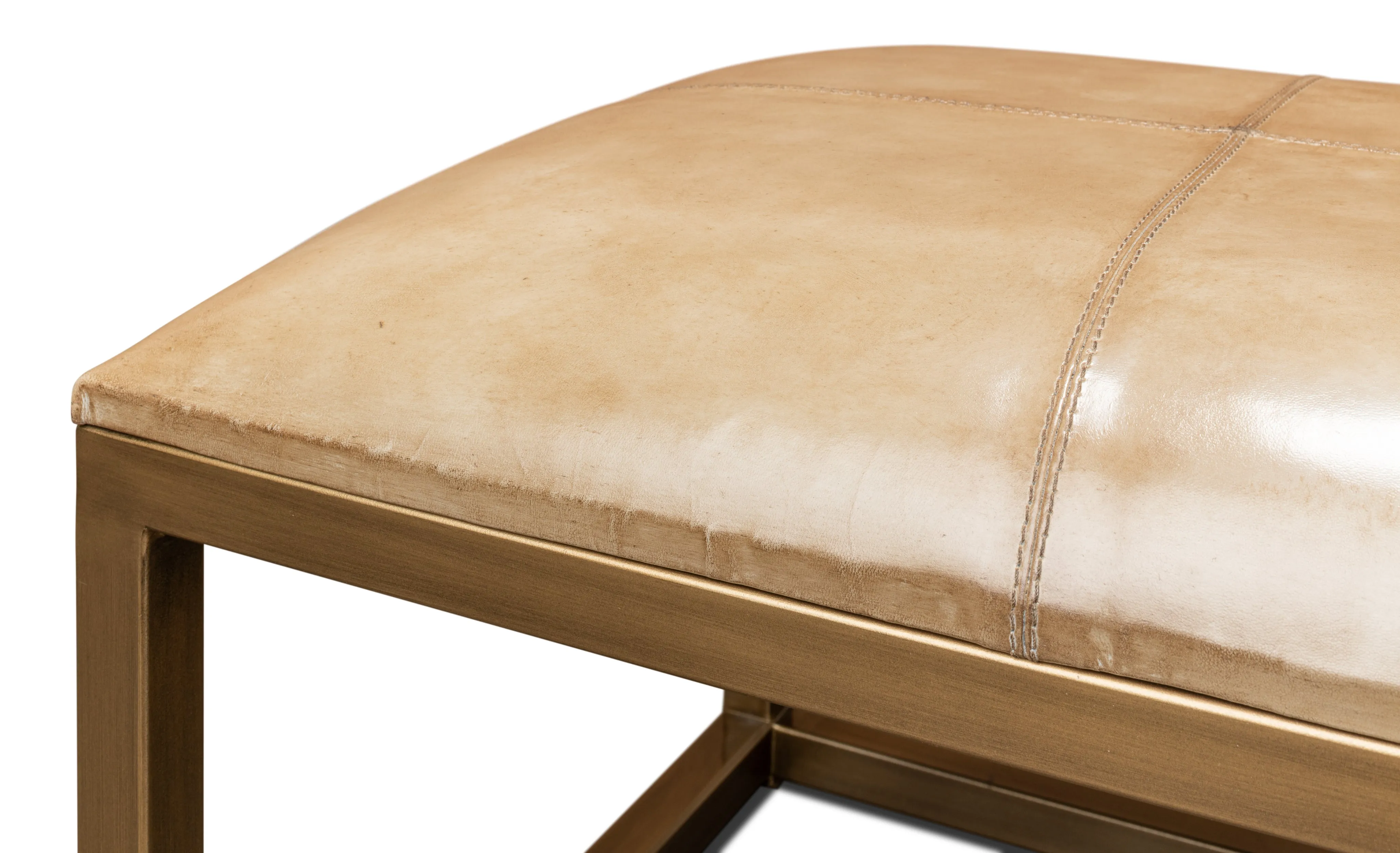 Sarreid - Long Hall Bench - Beige - Transitional