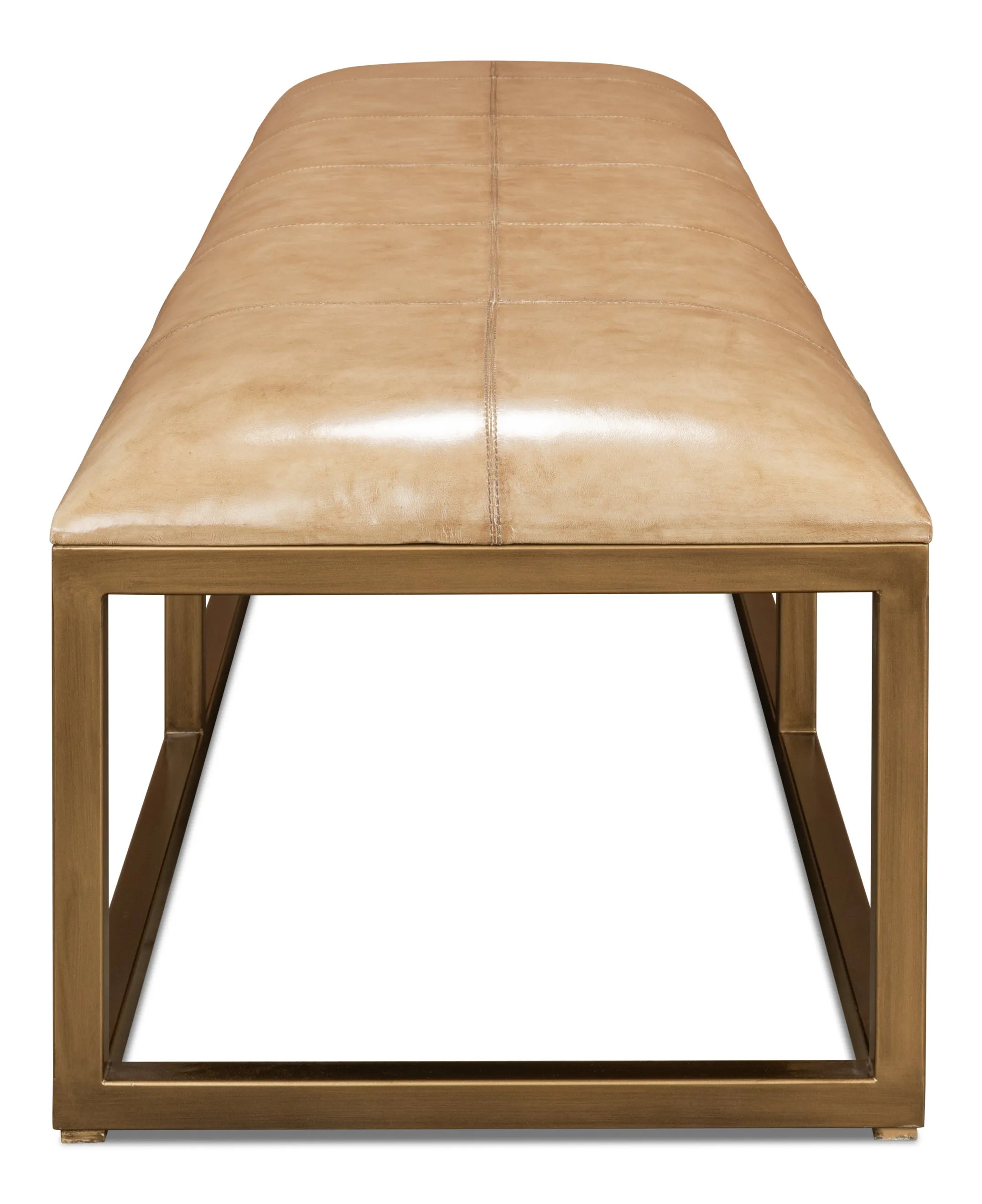 Sarreid - Long Hall Bench - Beige - Transitional