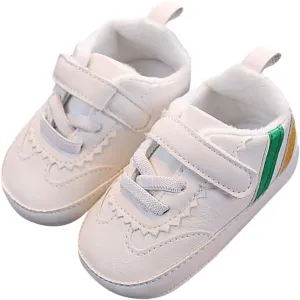 Unisex Baby Girls Shoes Infant Sneakers Thick Soles Non Slip Rubber Sole Toddler Crib First Walker Lightweight Shoes