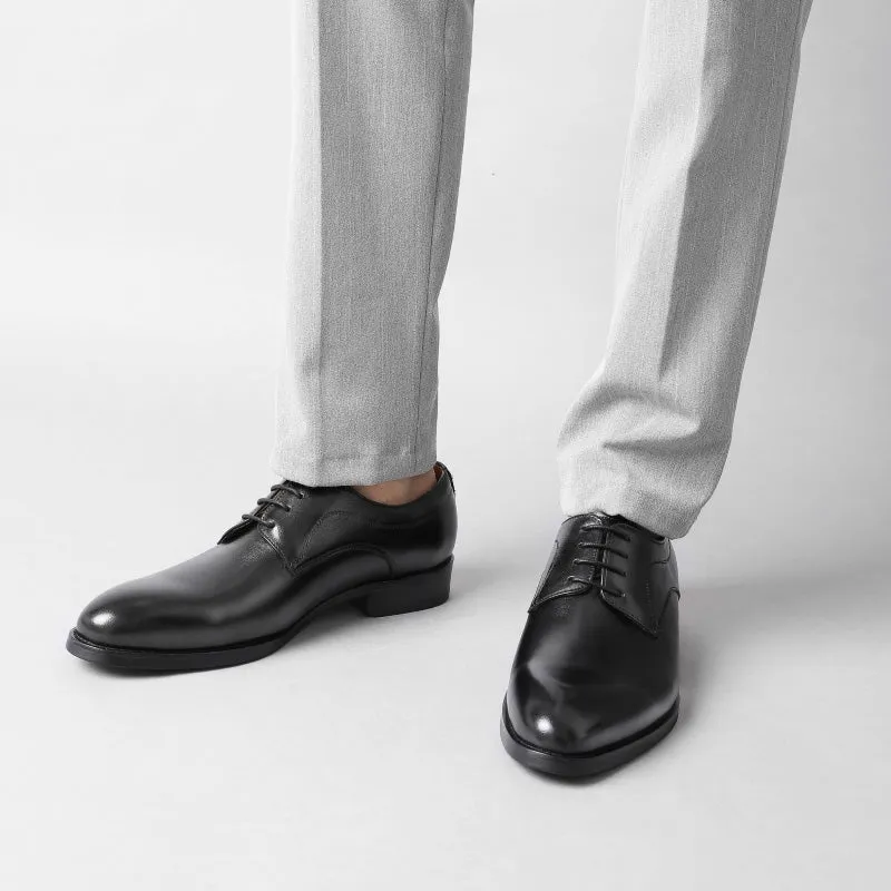 Wedding Luxe Exotic Leather Pointed Oxfords