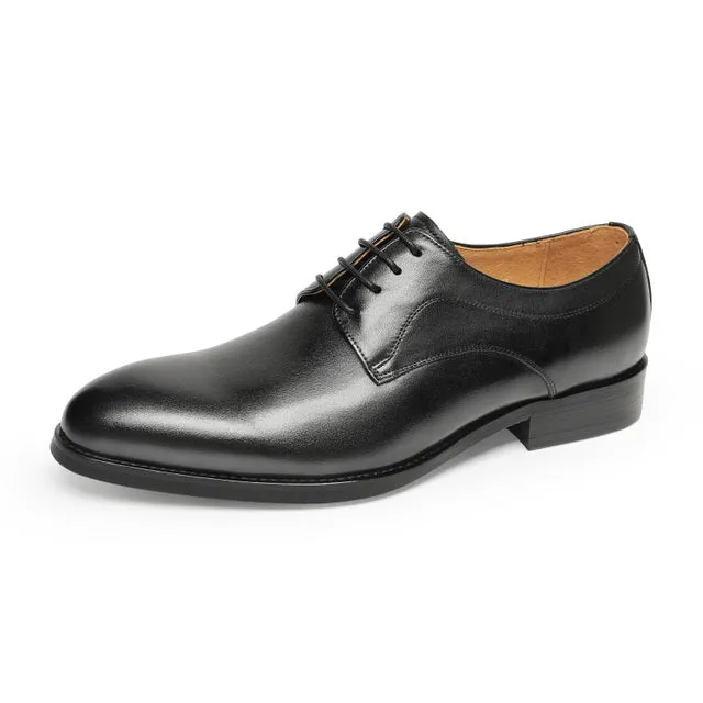 Wedding Luxe Exotic Leather Pointed Oxfords
