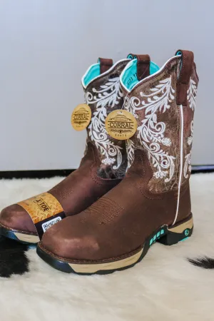 Women's Corral Hydro Resist Polycarbonate Security Toe Work Boot