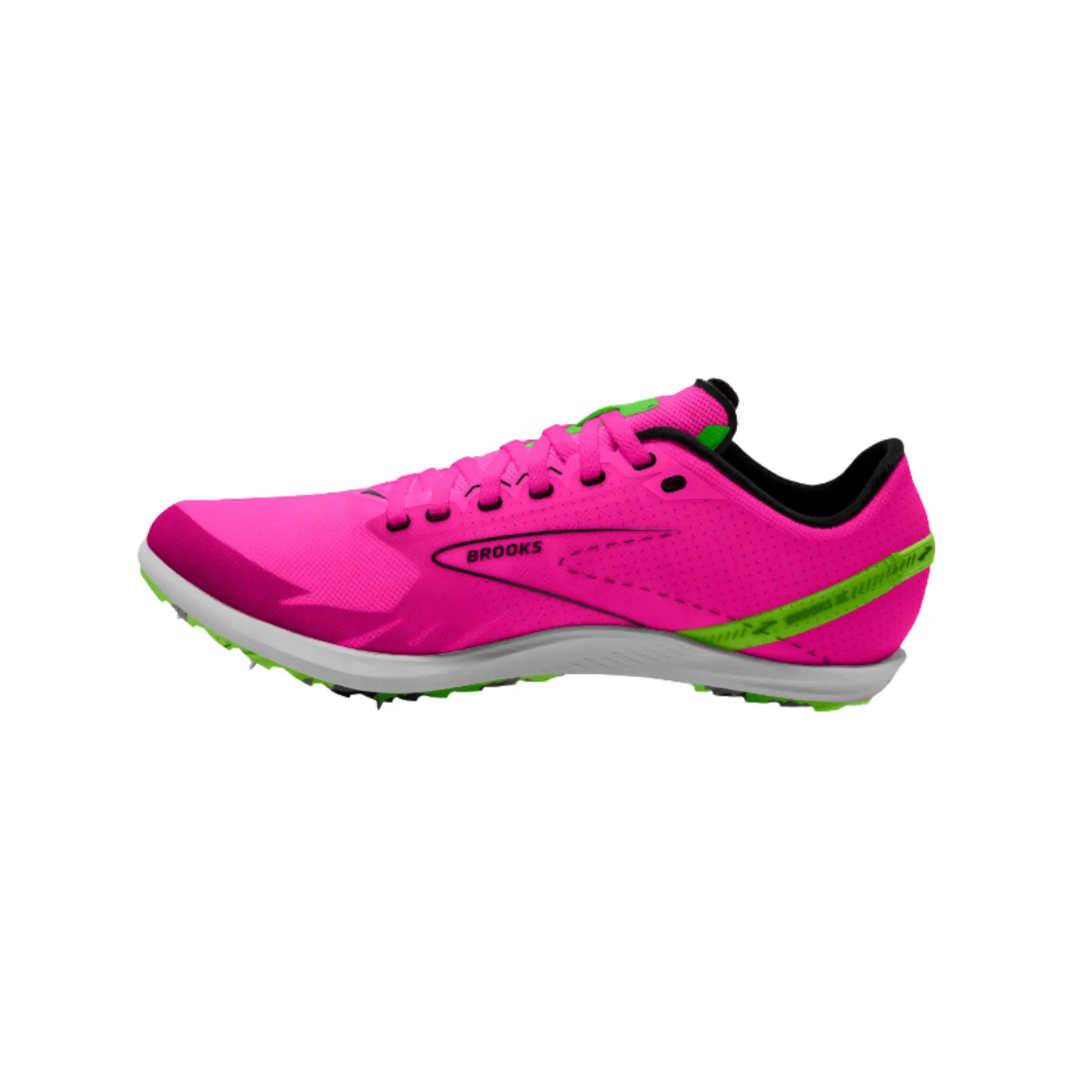 Womens Draft XC Spike  Pink Glo/Green/Black (D Width)