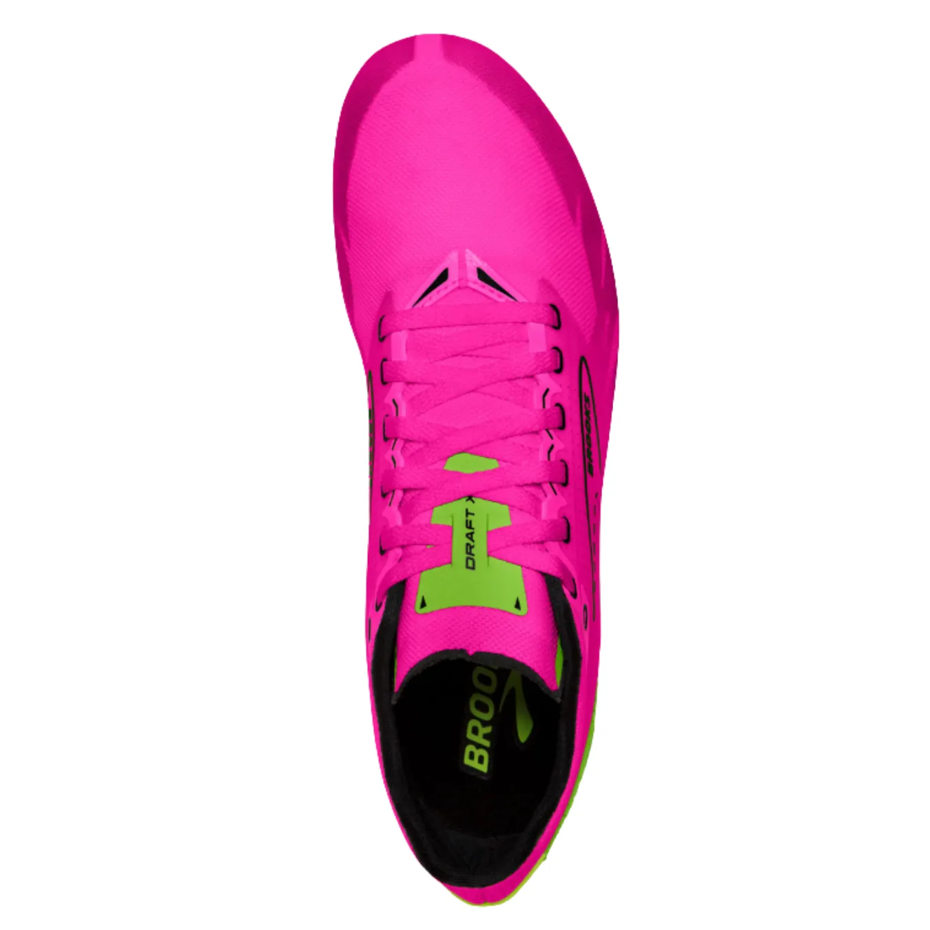 Womens Draft XC Spike  Pink Glo/Green/Black (D Width)