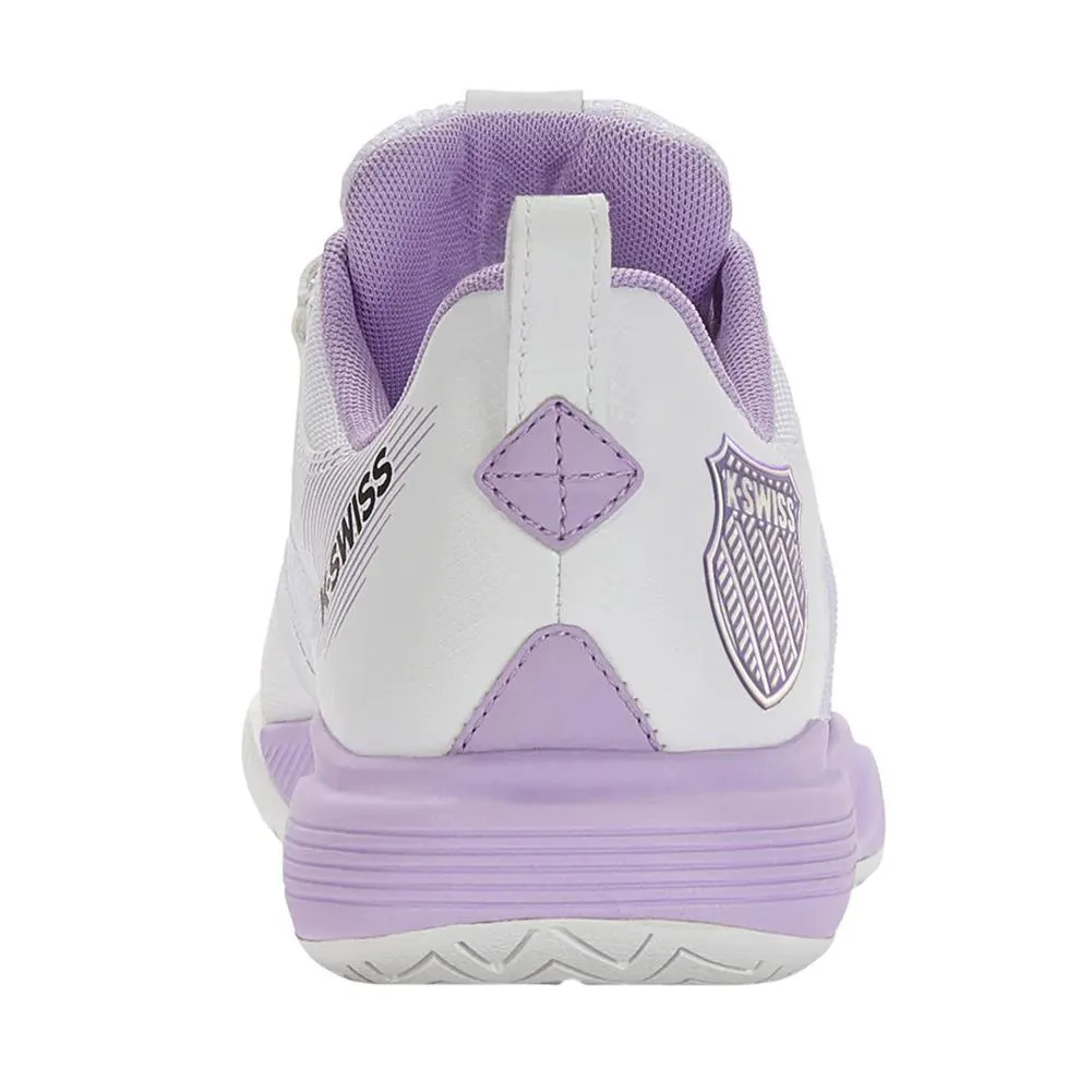 Women's Ultrashot Team Tennis Shoes White and Purple Rose